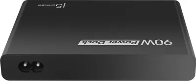 Zdjęcie produktu dla Stacja dokująca j5create JCDP392 90W, wbudowane USB-C, stacja dokująca podróżna