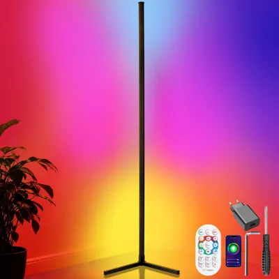 Produktbild von LED-Stehlampe Spectra 16 Millionen Farben, über 200 Lichteffekte Innovativer Musik-Aktivierungsmodus