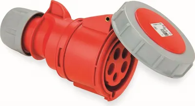 Produktbild von PCE CEE-Kupplungssteckdose 32A 5p 6h TWIST 400V IP67