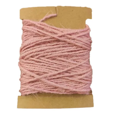 Produktbild von Juteschnurr / Kordel - 10 Meter - Rosa