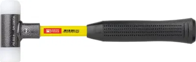 Image de PB Swiss Tools Marteau anti-rebond, avec inserts en nylon, manche en super verre, 40 mm