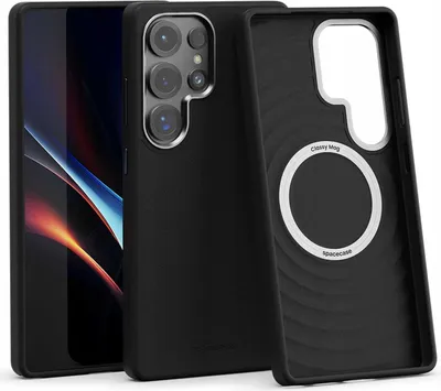 Produktbild von Spacecase Classy Mag Galaxy S25 Ultra schwarz