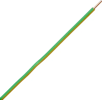 Produktbild von KOPP Litze H07V-U 1 x 6 mm² Grün-Gelb Kopp 155405842 5 m