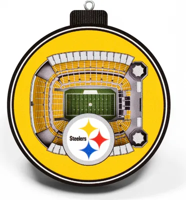Produktbild von NFL Pittsburgh Steelers Baumschmuck 3-D Stadion Anhänger Ornament Weihnachtsbaum