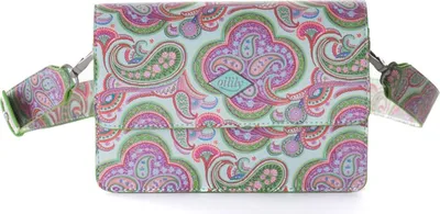Produktbild von Oilily Umhängetasche Summer Paisley Shoulder Bag Aqua bunt