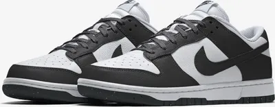 Produktbild von Nike - Nike Dunk Low - white/black-white, Größe 43 - Dunk by You / Dunk by Mando