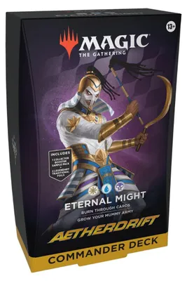 Immagine prodotto di Magic: The Gathering Commander: Aetherdrift: Eternal Might Commander Deck