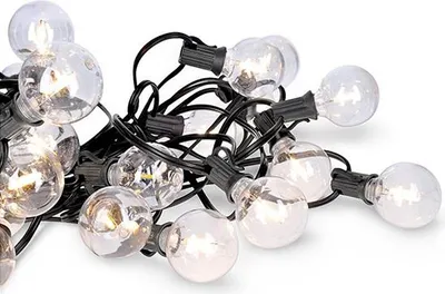 Zdjęcie produktu dla Łańcuch LED WW 25szt 15+5m IP44 SOLIGHT WO794
