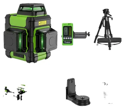 Zdjęcie produktu dla Niwelator laserowy, 12 linii, dwa tryby, HM03CG-SET-2