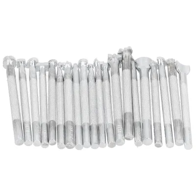 Produktbild von Lederstempel Werkzeug,Lederhandwerk Werkzeuge,Lederstempel Stempel,Leder Stanzwerkzeug Set,Lederhandwerk Schnitzen,DIY Lederhandwerk