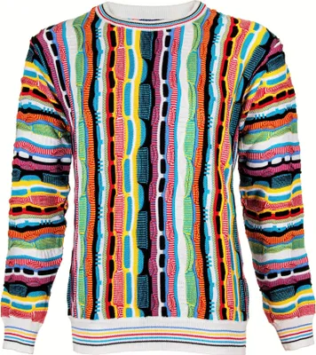Produktbild von Cascallo Herren Strickpullover 'Nicky' mit 3D Muster bunt - Größe: M