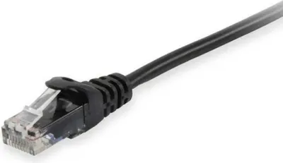 Produktbild von Equip Patchkabel Cat6A U/UTP 2xRJ45 1.00m schwarz LSZH Polybeutel