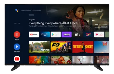 JVC LT-43VA3355 43 Zoll Fernseher / Android Smart TV (4K Ultra HD, HDR Dolby Vision, Triple-Tuner, Dolby Atmos)