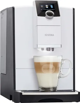 Zdjęcie produktu dla Nivona NICR 7’96, Ekspres do espresso, 2,2 l, Ziarna kawy, Wbudowany młynek, 1455 W, Czarny, Biały