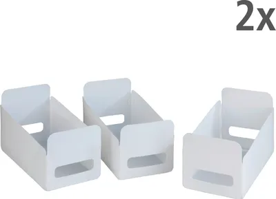 Produktbild von WENKO Haushalts-Organizer 6er Set, aus Kunststoff