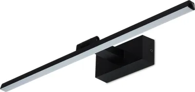 Produktbild von Wandlampe Spiegelleuchte LED 230V 12W IP44 MONI schwenkbar schwarz