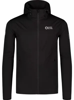 Zdjęcie produktu dla Męska wodoodporna kurtka softshell NORDBLANC EXPEDITIOUS NBSSM8323 CZARNY rozmiar: S