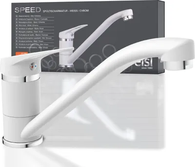 Produktbild von Bateria zlewozmywakowa EISL SPEED biały chrom