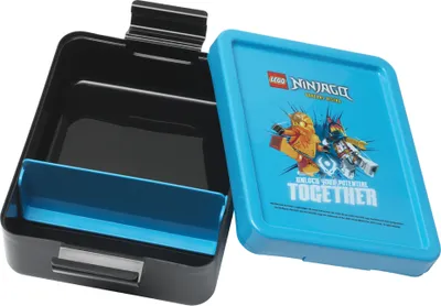 Produktbild von LEGO Brotdose LUNCH BOX NINJAGO blau/schwarz
