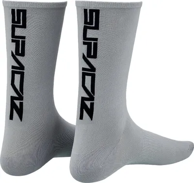 Produktbild von Supacaz Uni Socken Supasox Straight Up , Gunmetal, 43-47
