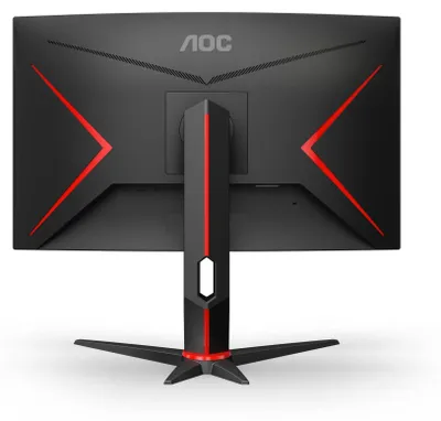 Produktbild von AOC G2 C27G2Z3/BK, 68,6 cm (27"), 1920 x 1080 Pixel, Full HD, LED, 1 ms, Schwarz, Rot