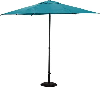 Zdjęcie produktu dla Okrągły parasol przeciwsłoneczny – niebieski – idealny do ogrodu i na taras