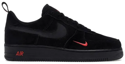 Produktbild von Nike Air Force 1 Low Multi-Swoosh Black Crimson - EU 42.5
