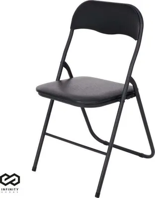 Produktbild von Infinity Goods Klappstuhl – Faltstuhl – Esszimmerstuhl – Klappbarer Stuhl – 43 x 47 x 80 cm – Stuhl