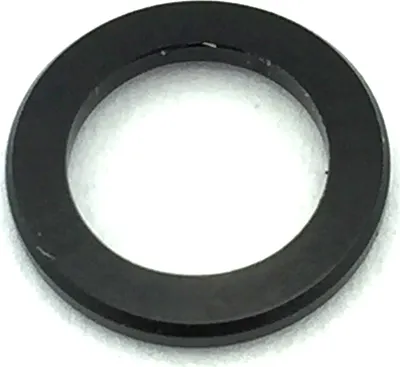 Produktbild von Alu Unterlegscheibe M5 SL Serie, Schwarz, 7,95mm Außendurchmesser, 0,86mm Dicke