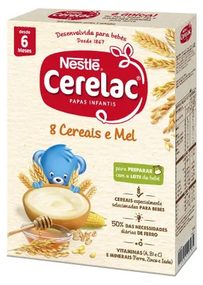 Produktbild von CERELAC Zubereitung für Milchbrei 8 Cereais