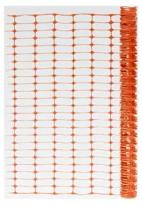 Produktbild von Gartenzaun Schutznetz Warnnetz Bauzaun Wildzaun 1 x 30 m (H x L) Orange