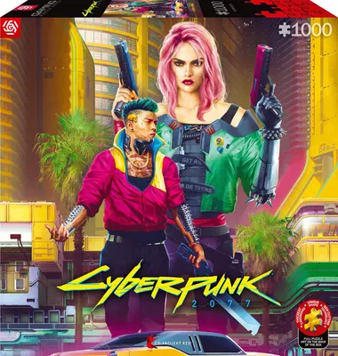 Obrázok produktu pre Herné puzzle GOOD LOOT: Cyberpunk 2077 v gýčovom štýle (1000 dielikov) viacfarebné