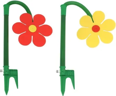 Produktbild von Neustanlo® Tanzende Blume Rasensprinkler Bewässerung Sprenger beweglich (4er Set)