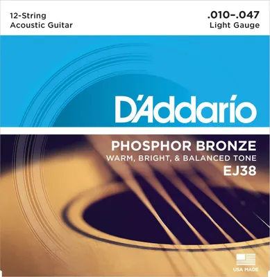 Immagine prodotto di DAddario EJ38 bronzo fosforoso 12 corde