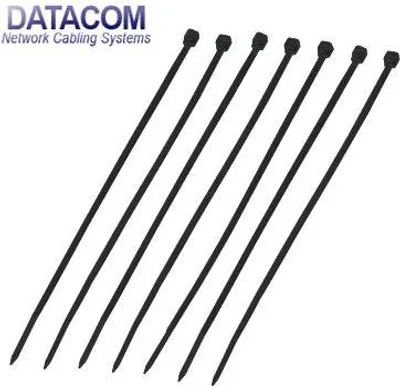 Zdjęcie produktu dla DATACOM Taśma napinająca (4.8x300) czarna 100szt