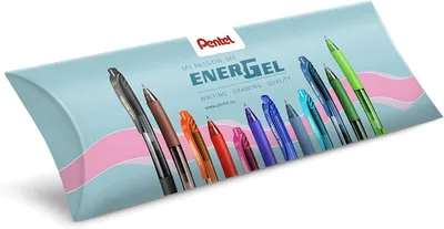 Obrázek produktu pro Rollerová gelová tužka Pentel Energel X, 0,7 mm - Sada 3 kusů - Černá