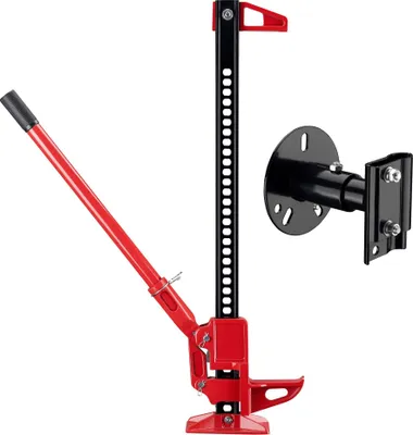 Produktbild von Wiltec Farm Jack – Universal-Set Basis Wagenheber bis 3000 kg und max. 105 cm Hubhöhe mit Reserverad-Halterung