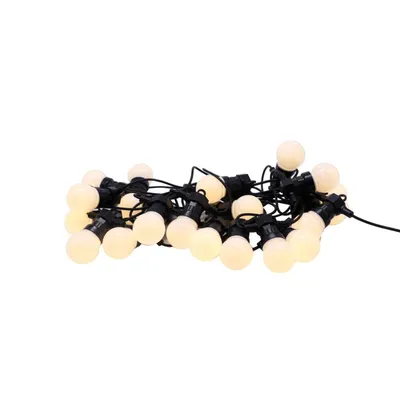 Produktbild von 20 LED Biergartenlichterkette Partylichterkette Außenlichterkette Lichterkette