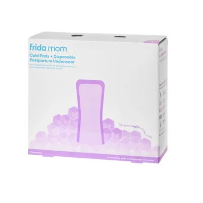 Zdjęcie produktu dla Frida Mom Wkładki chłodzące 8 sztuk + majtki poporodowe 2 sztuki