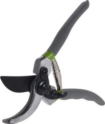 Image de sécateur 20 cm acier/PP argent/gris