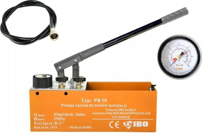 Produktbild von IBO | Handpumpe PR-50 - 12 l - Druckprüfung - Für Solaranlagen - Ohne Stromanschluss