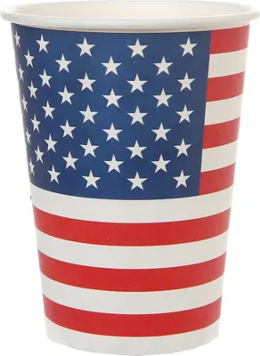 Obrázok produktu pre 10 kartónových pohárov USA z kartónu 7,8 x 9,7 cm – jednotná veľkosť