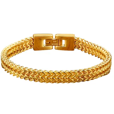 Image de Bracelet pour homme doré - Type2 en acier inoxydable KP22787