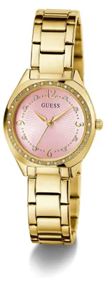 Produktbild von GUESS Armbanduhr Damen Charlotte Gold GW0767L7