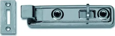 Produktbild von DORMAKABA Möbelriegel gekröpft, 20x80, Stahl silberfarbig