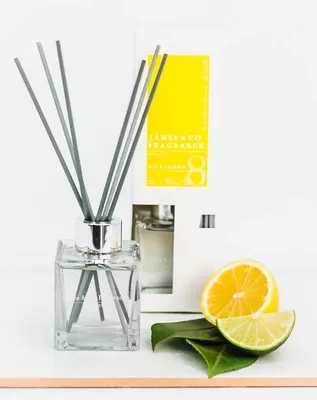 Raumduft Reed Diffuser Set 100ml Citroen & Bergamot