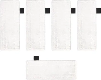 Produktbild von Famanu Mikrofaser Wischmopp-Pads - 5 Stück, waschbar und wiederverwendbar