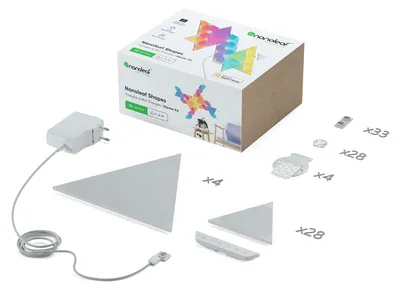 Obrázek produktu pro Nanoleaf Shapes Starter Kit, 32 pack - Sonic Limited Edition
