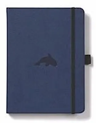 Produktbild von Dingbats A5+ Wildlife Blue Whale Notebook - Graph