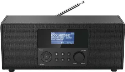 Obrázok produktu pre Hama DIR3020, Internet, Analógový a digitálny, DAB, DAB+, FM, 87,5 - 108 MHz, 174 - 240 MHz, 6 W